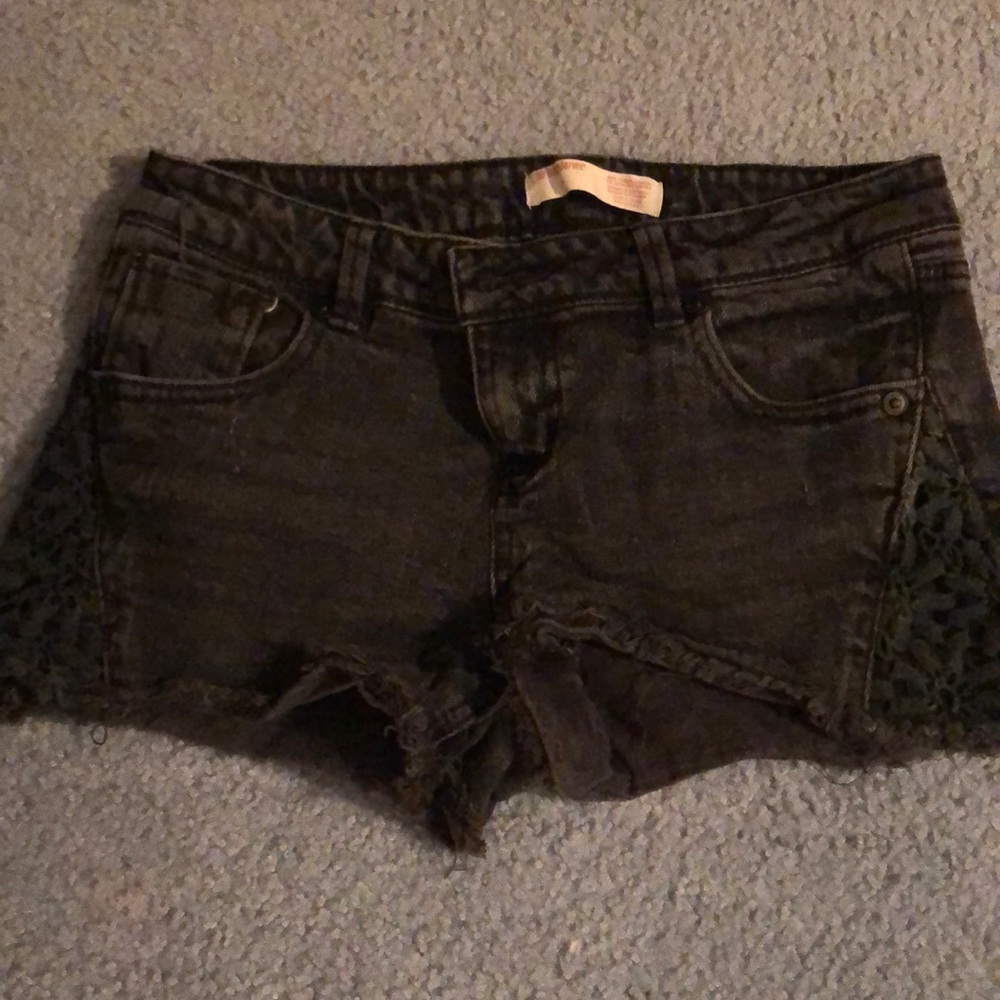 Black shorts